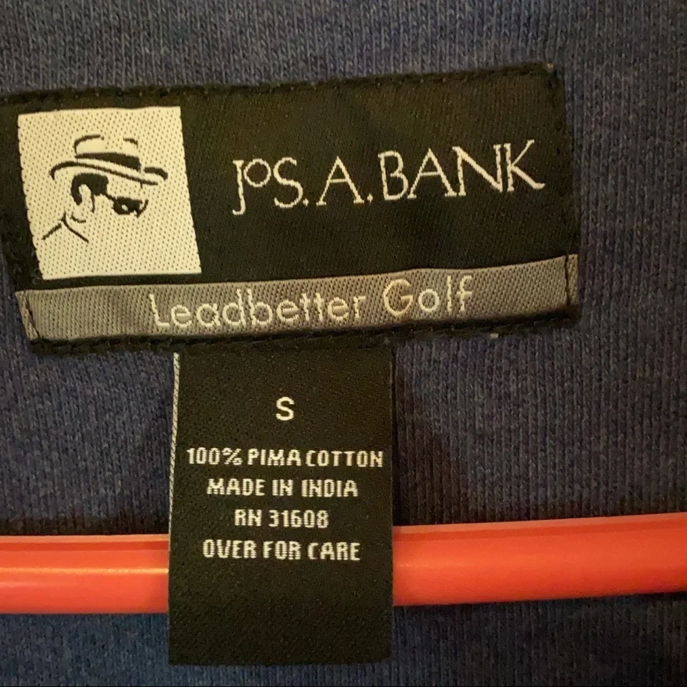 Jos. A. Bank Quarter Zip Leadbetter Golf Pullover